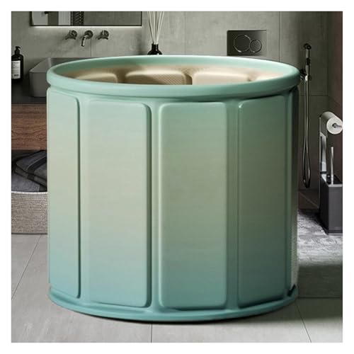 Tragbare Badewanne, For Unterwegs, Familienbadewannen, Faltbar For Sauna-Schwitzdampfbäder Zu Hause(80X80X65cm) von Generisch