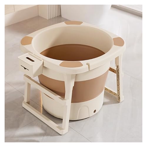 Tragbare Badewanne, Große, Faltbare Ohne Installation For Duschkabinen, Familienbadewannen, Leicht Zu Verstauen, Ideal For Kleine Räume(67.2X56X55.6cm) von Generisch