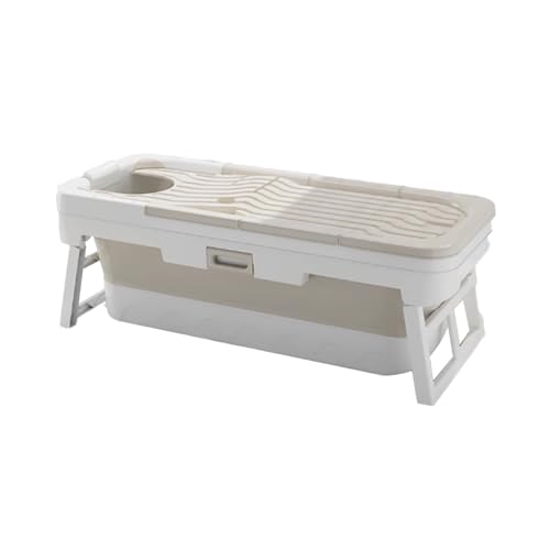 Tragbare Badewanne, Große Faltbare Badewanne, Heißes Spa, Ideal For Heißes Bad, Eisbad(2,130cm) von Generisch