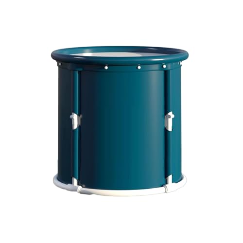 Tragbare Badewanne, Zusammenklappbare Whirlpool-Badewanne For Erwachsene, For Unterwegs, Zusammenklappbar Zur Aufbewahrung For Sauna-Schwitzdampfbad Zu Hause von Generisch