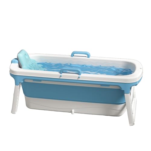Tragbare Badewanne Mit Thermoabdeckung, Familienbadewanne, Tragbare Badewanne For Unterwegs, For Eisbad, Heimsauna, Schwitzen Und Dämpfen(2,146X63X55cm) von Generisch