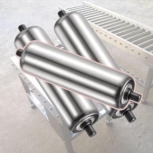 Tragbare Edelstahl-Förderrollen, langlebig, 32 mm Durchmesser, 300 mm langer Ersatzschaft für Heimwerker- und kommerzielle Projekte, Mehrzweck-Industrie-Förderlösungen Tragbare Edelstahl-Förderrollen, langlebig, 32 mm Durchmesser, 300 mm langer Ersatzschaft für Heimwerker- und kommerzielle Projekte, Mehrzweck-Industrie-Förderlösungen von Generisch