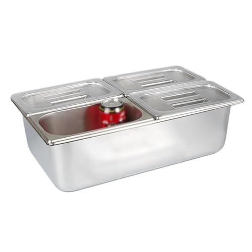 Tragbare Eiswürfelform – Salatbar Buffet-Station für kalte Speisen und Party-Servierungen – Getränkekühler für Veranstaltungen und Versammlungen Tragbare Eiswürfelform – Salatbar Buffet-Station für kalte Speisen und Party-Servierungen – Getränkekühler für Veranstaltungen und Versammlungen von Generisch