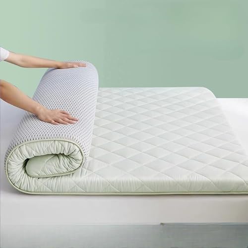 Tragbare Futon-Matratze, weiches Latex-Rollbett für Schlafzimmer, Sofa und Wohnzimmer, 120 x 200 cm, Farbe D, bequeme und platzsparende Lösung von Generisch