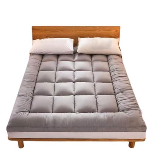 Tragbare Futon-Matratze in voller Größe, aufrollbares Gästebett, faltbare graue Matratze für Schlafzimmer, Camping & Reisen, 150 x 190 cm, komfortables und großzügiges Design Tragbare Futon-Matratze in voller Größe, aufrollbares Gästebett, faltbare graue Matratze für Schlafzimmer, Camping & Reisen, 150 x 190 cm, komfortables und großzügiges Design von Generisch