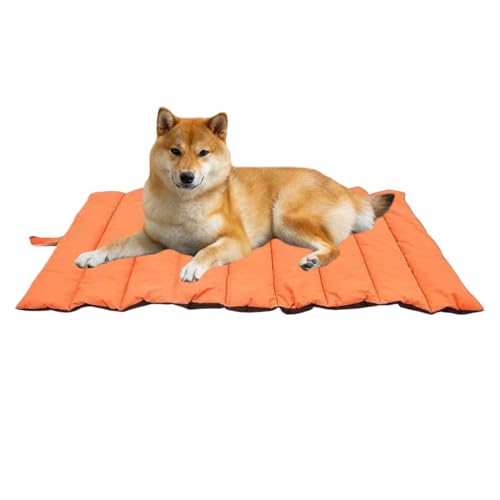 Tragbare Hundematte, doppelseitiges Bett, bequeme faltbare Matratze, Kissen, Haustierdecke für Rucksackreisen, Klettern, Camping, Reisen, Auto, Kiste, 100 x 67 x 0,9 cm Tragbare Hundematte, doppelseitiges Bett, bequeme faltbare Matratze, Kissen, Haustierdecke für Rucksackreisen, Klettern, Camping, Reisen, Auto, Kiste, 100 x 67 x 0,9 cm von Generisch