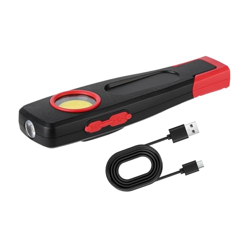 Tragbare LED Arbeitsleuchte - Akkubetriebene LED-Leuchte - Magnetische Wiederaufladbare Helle Taschenlampe Für Outdoor Angeln Camping Garage Kfz-Werkstatt Tragbare LED Arbeitsleuchte - Akkubetriebene LED-Leuchte - Magnetische Wiederaufladbare Helle Taschenlampe Für Outdoor Angeln Camping Garage Kfz-Werkstatt von Generisch