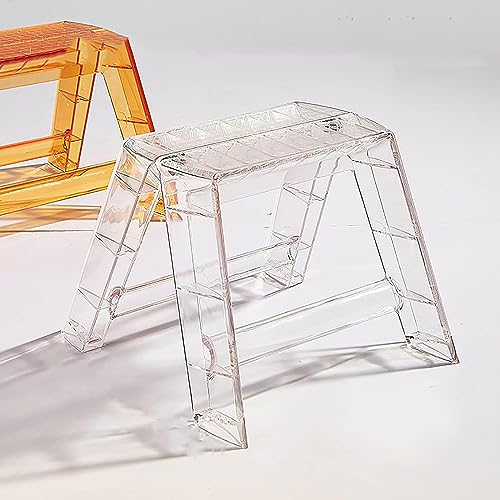 Tragbare Trittleiter aus Acryl – Klapphocker für Erwachsene – transparenter Tritthocker für den Innen- und Außenbereich, ideal für Küche, Bibliothek und mehr Tragbare Trittleiter aus Acryl – Klapphocker für Erwachsene – transparenter Tritthocker für den Innen- und Außenbereich, ideal für Küche, Bibliothek und mehr von Generisch