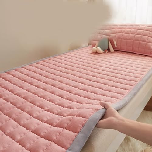 Tragbare dicke Futon-Matratze, volle Größe, aufrollbare Isomatte für Gäste, platzsparende Einzel-/Doppelbodenmatratze für Schlafsäle, bequeme faltbare Schlaflösung von Generisch