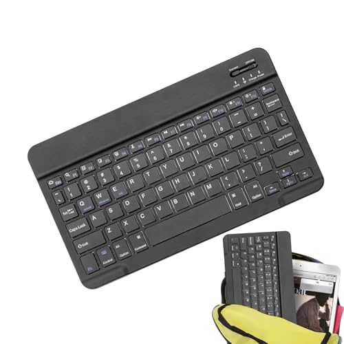 Tragbare drahtlose Tastatur | Ultra Slim wiederaufladbares Design Leichtes -Schlüsselboard Low-Profile-Still-TIPP-Funktion | Universelle ergonomische -Mark für PC-Telefon Tablet Mobiler Tragbare drahtlose Tastatur | Ultra Slim wiederaufladbares Design Leichtes -Schlüsselboard Low-Profile-Still-TIPP-Funktion | Universelle ergonomische -Mark für PC-Telefon Tablet Mobiler von Generisch