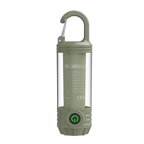 Tragbare wiederaufladbare Mini-LED-Camping-Licht, starke Taschenlampe für den Außenbereich und Atmosphäre von Generisch