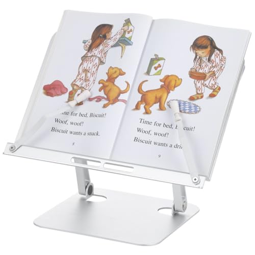 Tragbarer Buchständer zum Lesen, verstellbarer Schreibtisch-Bücherhalter mit Clips und Verlängerungsarmen für Laptop und Tablets Tragbarer Buchständer zum Lesen, verstellbarer Schreibtisch-Bücherhalter mit Clips und Verlängerungsarmen für Laptop und Tablets von Generisch