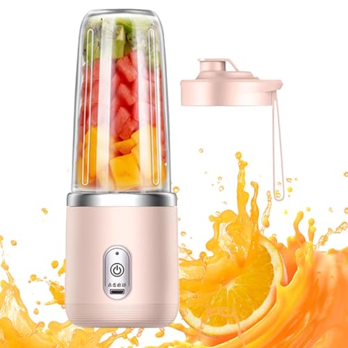 Tragbarer Entsafter Mixer, 22x9.5cm Standmixer Klein, Tragbarer Blender Mixer, Portable Blender Smoothi Maker, Smoothies Maker To Go, Für Camping Strandy Büro Heims Fitnessstudio, Wiederaufladbar Tragbarer Entsafter Mixer, 22x9.5cm Standmixer Klein, Tragbarer Blender Mixer, Portable Blender Smoothi Maker, Smoothies Maker To Go, Für Camping Strandy Büro Heims Fitnessstudio, Wiederaufladbar von Generisch