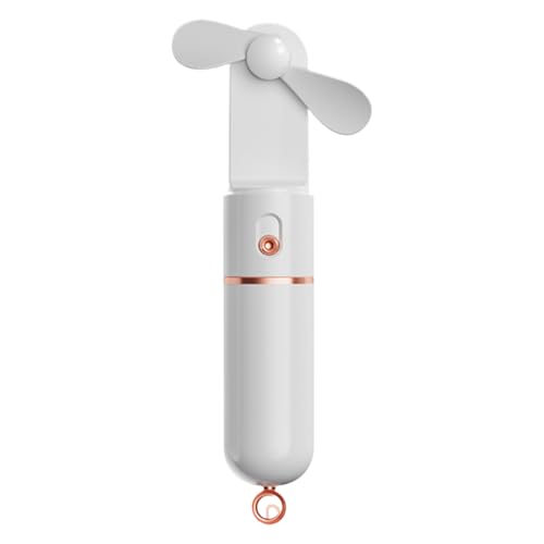 Tragbarer Handheld -Lüfter - Compact Cooling Lüfter, Persönliches Reisegerät, Leichtes Mini -Luftstromwerkzeug | Wiederaufladbare Power Bank -Lüfter, Electric Breeze Generator Mit USB -Anschlussfunkti von Generisch