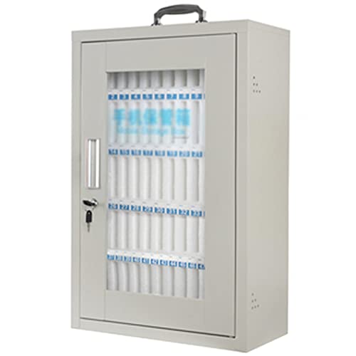 Tragbarer Handy-Safe – Wandmontierter, abschließbarer Sicherheitsschrank mit Griff, 60 Steckplätze zur Aufbewahrung von Handys und Wertsachen, transparenter Taschenspind Tragbarer Handy-Safe – Wandmontierter, abschließbarer Sicherheitsschrank mit Griff, 60 Steckplätze zur Aufbewahrung von Handys und Wertsachen, transparenter Taschenspind von Generisch