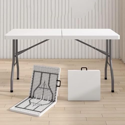 Tragbarer Klapptisch, robuster Kunststoff, für Camping, Party, Bankett, Outdoor-Events, Wandern, Terrasse, Hochzeit, einfach zu tragen Tragbarer Klapptisch, robuster Kunststoff, für Camping, Party, Bankett, Outdoor-Events, Wandern, Terrasse, Hochzeit, einfach zu tragen von Generisch