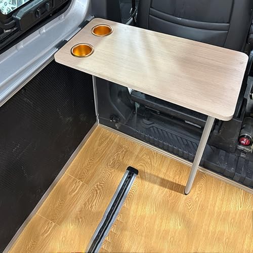 Tragbarer Klapptisch für Auto – verstellbares Laptop-Tablett und Reise-Schreibtisch, unverzichtbar für lange Reisen, Heimbüro und Camping Tragbarer Klapptisch für Auto – verstellbares Laptop-Tablett und Reise-Schreibtisch, unverzichtbar für lange Reisen, Heimbüro und Camping von Generisch