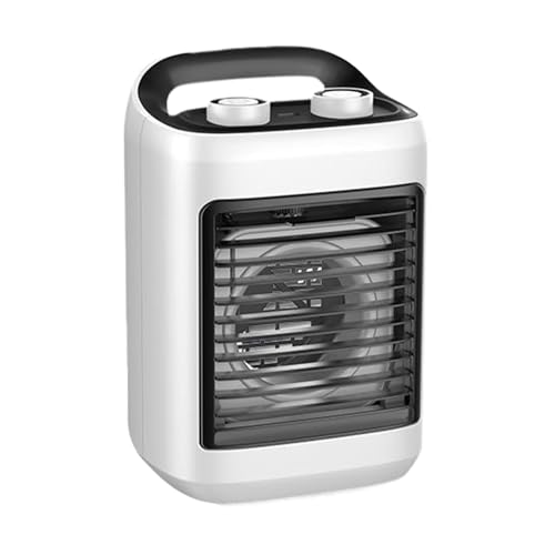Tragbarer Klima Ventilator | Kühlluft Ventilator Für Schlafzimmer - Tragbares Wiederaufladbares Kühlgerät Mit Verstellbaren Modi & Luftbefeuchter Für Camping Büro Schlafzimmer Innen- Und Tragbarer Klima Ventilator | Kühlluft Ventilator Für Schlafzimmer - Tragbares Wiederaufladbares Kühlgerät Mit Verstellbaren Modi & Luftbefeuchter Für Camping Büro Schlafzimmer Innen- Und von Generisch