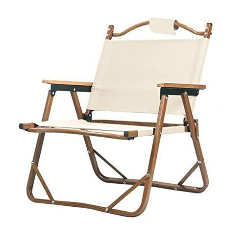 Tragbarer Outdoor-Klappstuhl mit Rückenlehne, leichter Reise-Campingstuhl, Strand- & Picknickhocker, Freizeit-Garten-Angelsitz, kompaktes beigefarbenes Design für einfachen Transport Tragbarer Outdoor-Klappstuhl mit Rückenlehne, leichter Reise-Campingstuhl, Strand- & Picknickhocker, Freizeit-Garten-Angelsitz, kompaktes beigefarbenes Design für einfachen Transport von Generisch