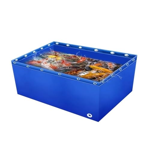 Tragbarer PVC-Aquarium Pool mit Ablassventil, leichter temporärer Tank für Fischaufbewahrung und Gartenwasserlösung Tragbarer PVC-Aquarium Pool mit Ablassventil, leichter temporärer Tank für Fischaufbewahrung und Gartenwasserlösung von Generisch