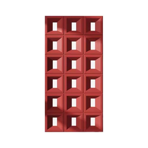 Tragbarer Sichtschutz, hohler Raumteiler, Trennwand, leicht zu schneiden, für Zuhause, Hotel, Büro, Wohn- und Esszimmer von Generisch