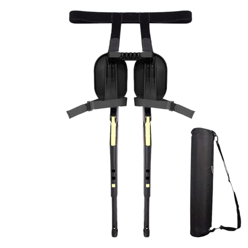 Tragbarer Stuhl – Klappbarer Reisesitz, Ergonomischer Outdoorhocker | Höhenverstellbarer Sitz für Angler, Unsichtbare Sitzhilfe für unterwegs, Faltbare Beinunterstützung beim Camping von Generisch
