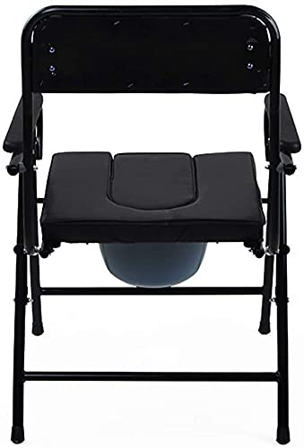 Tragbarer Toilettenstuhl mit abnehmbarem, gepolstertem Sitz, leichtes Klappdesign für ältere Menschen, Behinderte und Schwangere, perfekt für Zuhause und Reisen Tragbarer Toilettenstuhl mit abnehmbarem, gepolstertem Sitz, leichtes Klappdesign für ältere Menschen, Behinderte und Schwangere, perfekt für Zuhause und Reisen von Generisch