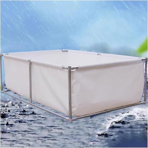 Tragbarer oberirdischer Pool, robuster Canvas-Tank mit Ablassventil für Garten und Außenbereich Tragbarer oberirdischer Pool, robuster Canvas-Tank mit Ablassventil für Garten und Außenbereich von Generisch