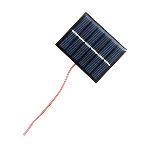 Tragbares Solarpanel, 2 W kompakte Solar-Ladegerät-Karte | Wasserdichtes Solarzellen-Modul, hocheffizientes Ladezubehör für Taschenlampe, elektrisches Spielzeug Tragbares Solarpanel, 2 W kompakte Solar-Ladegerät-Karte | Wasserdichtes Solarzellen-Modul, hocheffizientes Ladezubehör für Taschenlampe, elektrisches Spielzeug von Generisch