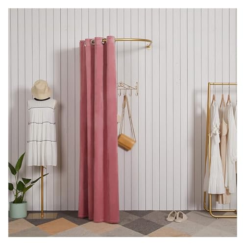 Tragbares U-förmiges Umkleidezelt, einfaches Pop-Up-Pavory-Ankleidezimmer mit flachem Wand-Design, ideal für Bekleidungsgeschäfte von Generisch