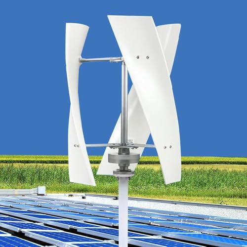Tragbares vertikales Windturbinen-Generator-Kit mit MPPT-Controller, effiziente Energie-Lösung für Zuhause und Außenbereich, 12 V Helix-Design für erneuerbare Energielösung, 12 V von Generisch