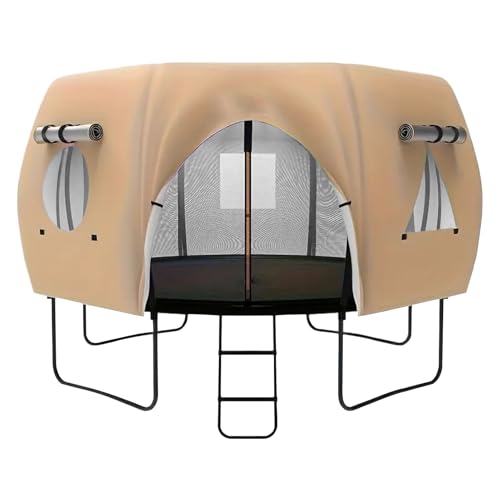 Trampolin- – Außen-Sonnenschutzabdeckung – Sonnenschutz 4,3 m Trampolin Baldachin Zubehör für Hinterhof Spielplatz von Generisch