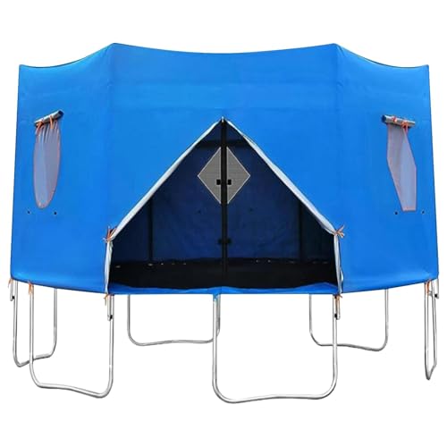 Trampolin-Zeltüberdachung, Outdoor-Sonnenschutz für Trampoline, UV-Schutz, langlebiges Trampolin-Zubehör für Kinderspaß, 3,6 m Trampolin-Zeltüberdachung, Outdoor-Sonnenschutz für Trampoline, UV-Schutz, langlebiges Trampolin-Zubehör für Kinderspaß, 3,6 m von Generisch