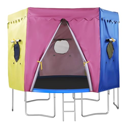 Trampolinzelt - Trampolin -Außenzelt | Sprungwerkzeugabdeckung | Sonnenschild Regenfisch wasserdichtes Stoff Planen Gehäuse Schutz für Spring Pool Wassersparks Geburtstagspicknicks Partys Trampolinzelt - Trampolin -Außenzelt | Sprungwerkzeugabdeckung | Sonnenschild Regenfisch wasserdichtes Stoff Planen Gehäuse Schutz für Spring Pool Wassersparks Geburtstagspicknicks Partys von Generisch