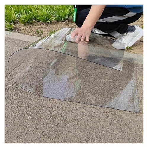 Transparente Acryl-Kunststoffplatte – UV-geschützte, wasserdichte Polycarbonatplatte für Gewächshaus, Überdachung im Freien und Carport-Abdeckung Transparente Acryl-Kunststoffplatte – UV-geschützte, wasserdichte Polycarbonatplatte für Gewächshaus, Überdachung im Freien und Carport-Abdeckung von Generisch