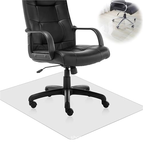 Transparente PVC-Bodenmatte, 0,2 cm dick, wasserdichte Stuhlmatte und Tischschutz für Zuhause und Büro, 76,2 x 111,8 cm, rutschfest, kratzfest Transparente PVC-Bodenmatte, 0,2 cm dick, wasserdichte Stuhlmatte und Tischschutz für Zuhause und Büro, 76,2 x 111,8 cm, rutschfest, kratzfest von Generisch