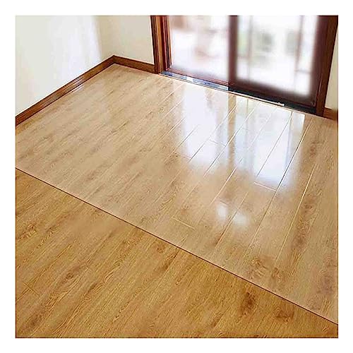 Transparente PVC-Läuferteppiche, wasserdichte Vinyl-Matten für Flure und Teppiche, robust und stark, anpassbare Größen, ideal für stark frequentierte Bereiche, langlebig und leicht zu reinigen von Generisch