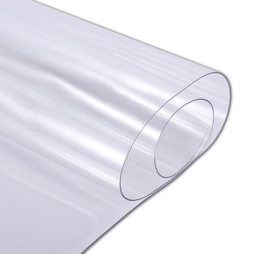 Transparente PVC-Tischdecke, 3 mm dick, waschbar und ölbeständig, ideal für Innen- und Außenbereich, individuelle Größen für Partys und Veranstaltungen, Tischschutz Transparente PVC-Tischdecke, 3 mm dick, waschbar und ölbeständig, ideal für Innen- und Außenbereich, individuelle Größen für Partys und Veranstaltungen, Tischschutz von Generisch