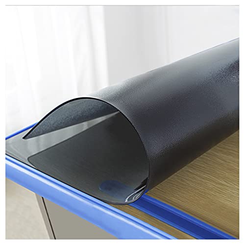 Transparente PVC-Tischdecke, wasserdicht und öldicht, Tischschutz für Küche, Esszimmer und Schreibtisch, rechteckig, 80 x 205 cm, 2 mm dick, mehrere Transparente PVC-Tischdecke, wasserdicht und öldicht, Tischschutz für Küche, Esszimmer und Schreibtisch, rechteckig, 80 x 205 cm, 2 mm dick, mehrere von Generisch