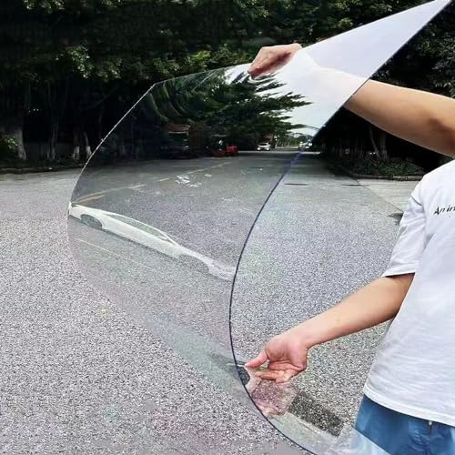 Transparente Polycarbonat-Dachplatte, UV-beständige Acrylplatte (0,6 x 6 m, leicht zu schneidende Ersatzabdeckung für Gewächshaus, Carport, Stadien und Unterstände im Freien Transparente Polycarbonat-Dachplatte, UV-beständige Acrylplatte (0,6 x 6 m, leicht zu schneidende Ersatzabdeckung für Gewächshaus, Carport, Stadien und Unterstände im Freien von Generisch