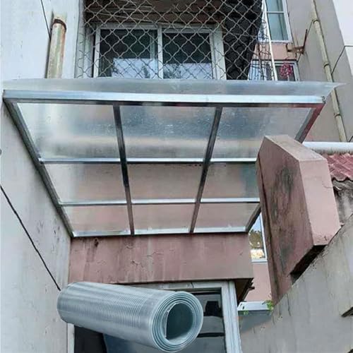 Transparente Polycarbonat-Dachplatten, 0,75 m x 8 m, Fiberglasplatten, regenbeständige Abdeckplatten für den Außenbereich, Balkon, leicht zu schneiden, Gewächshaus-Dachbahnen Transparente Polycarbonat-Dachplatten, 0,75 m x 8 m, Fiberglasplatten, regenbeständige Abdeckplatten für den Außenbereich, Balkon, leicht zu schneiden, Gewächshaus-Dachbahnen von Generisch