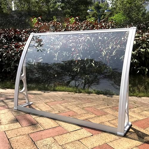 Transparente Polycarbonat-Fensterabdeckung für den Außenbereich, UV-Schutz & witterungsbeständiger Schild für Tür, selbstreinigendes Vordach Transparente Polycarbonat-Fensterabdeckung für den Außenbereich, UV-Schutz & witterungsbeständiger Schild für Tür, selbstreinigendes Vordach von Generisch