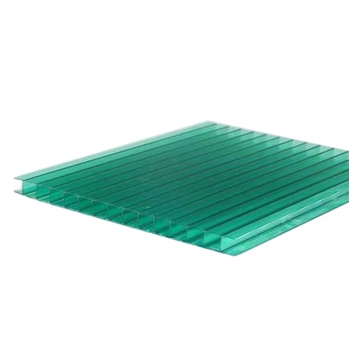 Transparente Polycarbonat-Platten, doppelwandige Isolierung für Tagesbeleuchtung, Outdoor-Gartenpergola-Dachlösung von Generisch