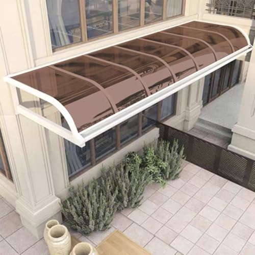 Transparente Polycarbonatplatte für Dächer im Freien, langlebig und leicht zu schneiden, ideal für Terrassen, Gewächshaus & Markise, perfekt für Terrassen und Trennwände (Grün, 155 x 701 cm) von Generisch
