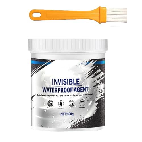 Transparente wasserdichte Beschichtung – Beschichtung zur unsichtbaren Reparatur von Lecks | Anti-Leck-Aufkleber für Garten, Vordach, Küche, Duschkabine, Bad, Terrasse, Fenster von Generisch