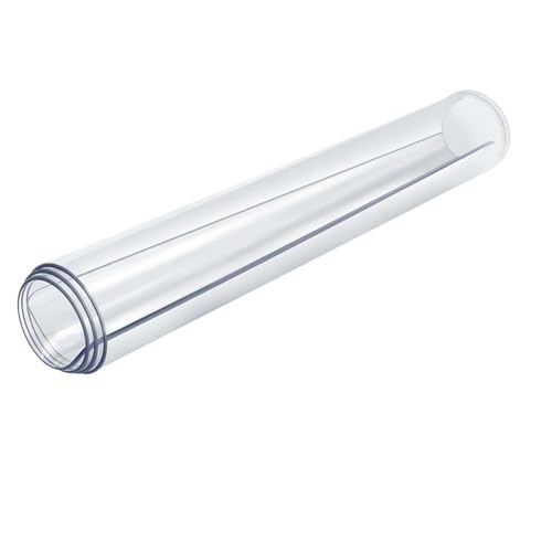 Transparente wasserdichte PVC-Tischdecke – ölbeständiger, abwischbarer transparenter Schutz für Ess- und Küchentische, rechteckige Tischdecke für einfache Reinigung von Generisch