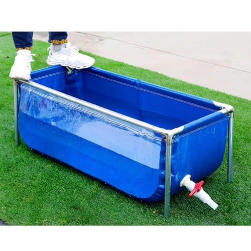 Transparenter PVC-Fischteich mit stabilem Rahmen, perfekt für Koi, Goldfische und Hydrokulturpflanzen in Gärten im Freien Transparenter PVC-Fischteich mit stabilem Rahmen, perfekt für Koi, Goldfische und Hydrokulturpflanzen in Gärten im Freien von Generisch