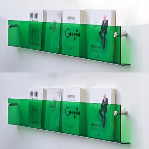 Transparenter Zeitschriftenständer aus Acryl zur Wandmontage für organisierte Literaturaufbewahrung und Präsentation Transparenter Zeitschriftenständer aus Acryl zur Wandmontage für organisierte Literaturaufbewahrung und Präsentation von Generisch