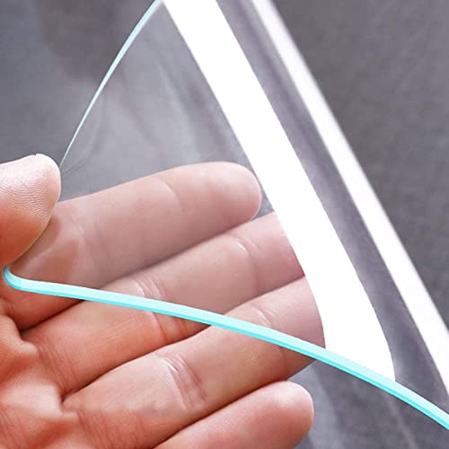 Transparenter wasserdichter Vinyl-Bodenläufer – rutschfeste Teppichschutzmatte für Hartholz – transparenter robuster Läufer – ideal für stark frequentierte Bereiche Transparenter wasserdichter Vinyl-Bodenläufer – rutschfeste Teppichschutzmatte für Hartholz – transparenter robuster Läufer – ideal für stark frequentierte Bereiche von Generisch