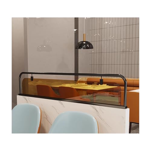 Trennwand aus gehärtetem Glas – moderner Metallrahmen für mehr Privatsphäre und Sicherheit – ideal für Restaurants, Hotels, Bars und Bürotische Trennwand aus gehärtetem Glas – moderner Metallrahmen für mehr Privatsphäre und Sicherheit – ideal für Restaurants, Hotels, Bars und Bürotische von Generisch